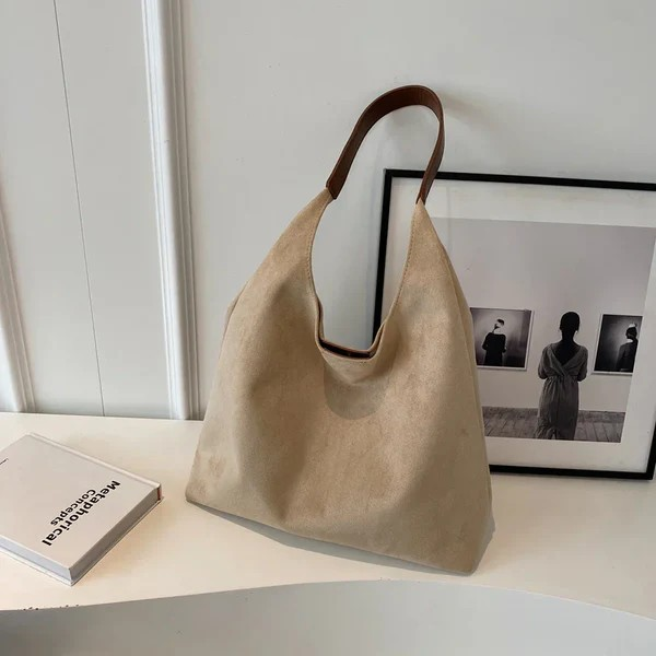 Rina | Suede Tote Bag