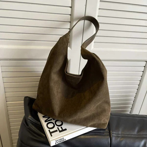 Rina | Suede Tote Bag