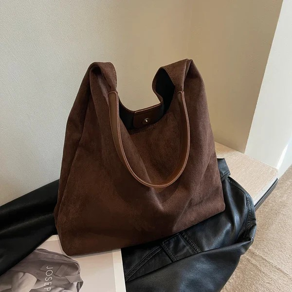 Rina | Suede Tote Bag